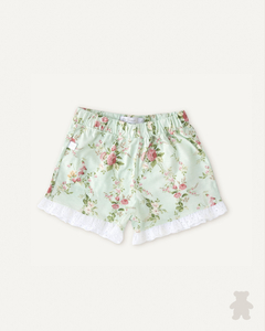 SHORT FLORCITAS VERDE 6038009