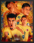 Cuadro lienzo, Mejores Jugadores de la selección colombia, conmebol copa america USA 2024, futbol colombiano. Ref A249 - comprar online