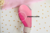 Lightstick Fanmade formato de coração na cor rosa com pequena avaria - comprar online