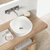 Cuba Ceramica Lavabo de Sobrepor com Valvula Click, 37x37cm MX203 - comprar online