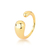 Anel Delicate Ouro 18k