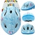 CAPACETE INFANTIL ABSOLUTE KIDS SHAKE - AZUL TUBARÃO- UNICOENIO- DINOSSAURO - comprar online