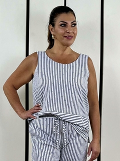 BLUSA DECOTE U EUGENIA - comprar online