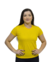 Camiseta Feminina Amarelo Ouro - 100% Poliéster Anti Pilling