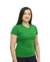 Camiseta Feminina Verde Bandeira - 100% Poliéster Anti Pilling
