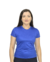 Camiseta Feminina Azul Royal - 100% Poliéster Anti Pilling - comprar online