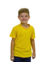 Camiseta Infantil Amarelo Canário - 100% Poliéster Anti Pilling - comprar online