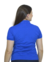 Polo Piquet Feminina Azul Royal na internet