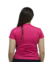 Camiseta Baby Look Feminina Rosa Pink - 100% Poliéster Anti Pilling - comprar online