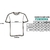 Camiseta Feminina Branca - 100% Poliéster Anti Pilling na internet