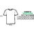 Camiseta Masculina Cinza Claro - 100% Poliéster Anti Pilling na internet