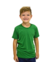 Camiseta Infantil Verde Bandeira - 100% Poliéster Anti Pilling