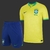 Conjunto Infantil Nike Seleção Brasil I 2022/23