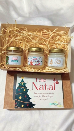 Kit Mini Velas Natalinas Donna Vita - Donna Vita Produtos Naturais