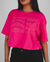 T-Shirt Cropped Oversized Flammo - SUMMER WAVES