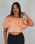 Blusa Cropped Shine Natural Flower Dink-Do na internet