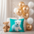 Almofada com Enchimento Bebê Baby Urso Polar Safari 45x45 - comprar online