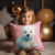 Almofada com Enchimento Bebê Baby Urso Polar Safari 45x45