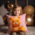 Almofada com Enchimento Bebê Baby Urso Safari 45x45