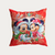 Almofada com Enchimento Mickey e Minnie Natal Disney 45x45