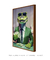 Quadro Decorativo Crocodilo de Terno Selva Corporativa ref9 - Limão Quadros Decorativos