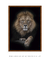Quadro Decorativo Grande Leão Rei ref38 - comprar online
