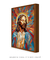 Quadro Decorativo Jesus Cristo Salvador Mosaico ref29 na internet