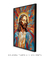 Imagem do Quadro Decorativo Jesus Cristo Salvador Mosaico ref29