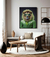 Quadro Decorativo Leão de Terno Selva Corporativa ref4 na internet