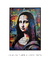 Quadro Decorativo Mona Lisa Graffiti ref44 - loja online