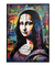 Quadro Decorativo Mona Lisa Graffiti ref44