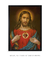 Quadro Decorativo Sagrado Coração de Jesus ref30 - Limão Quadros Decorativos