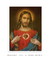 Quadro Decorativo Sagrado Coração de Jesus ref30 - loja online