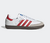 ADIDAS SAMBA WHITE/RED