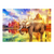 Quadro Decorativo Elefante Taj Mahau - comprar online