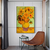 Quadro Decorativo Girassol Van Gogh