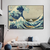 Quadro Decorativo The Great Waves Off Kanagawa