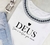 T-Shirt Luxe White - Deus Tem o Melhor Pra Mim