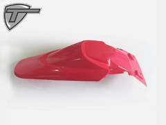 Paralama Traseiro rabeta vermelho xmotos Xb32 - Xp125 - comprar online