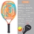 Imagem do Raquete Beach Tennis Camewin 50% Fibra De Carbono Super Qualidade