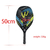 Raquete Beach Tennis Camewin 3k Sênior 100% Fibra De Carbono + Brinde na internet