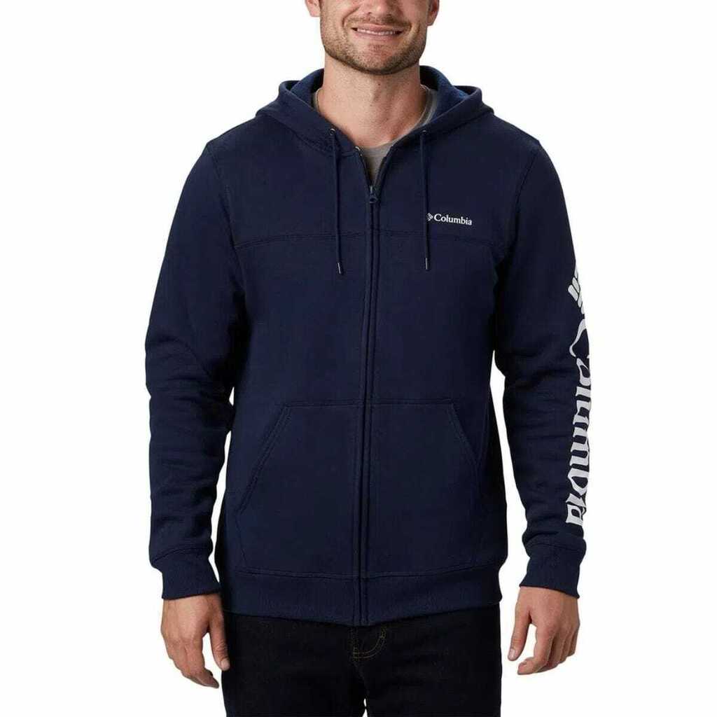 Jaqueta Columbia Fleece Fast Trek II Full Zip Cinza Escuro