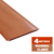 Cielorraso PVC - Machimbre - 10mm espesor - 20 cm ancho - Marron - 4m