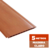 Cielorraso PVC - Machimbre - 10mm espesor - 20 cm ancho - Marron - 5m