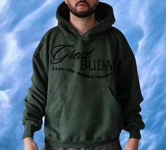 HODDIE BOXY VERDE 4EVER. - tienda online