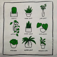 Tote bags - Plantas - comprar en línea