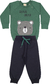 Conjunto Moletom Masculino Bebê Urso Hrradinhos - comprar online