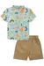 Conjunto Camisa e Bermuda em Sarja Luc.Boo - Fofinhos Baby