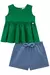 Conjunto de Bata em Tricoline com Shorts Jeans Kukiê. - comprar online