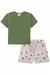 Conjunto de Camiseta e Bermuda em Nylon Luc.boo - comprar online